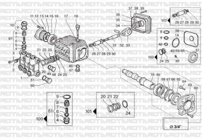 comet pompa teknik semasi - Comet Pompa Teknik Şeması