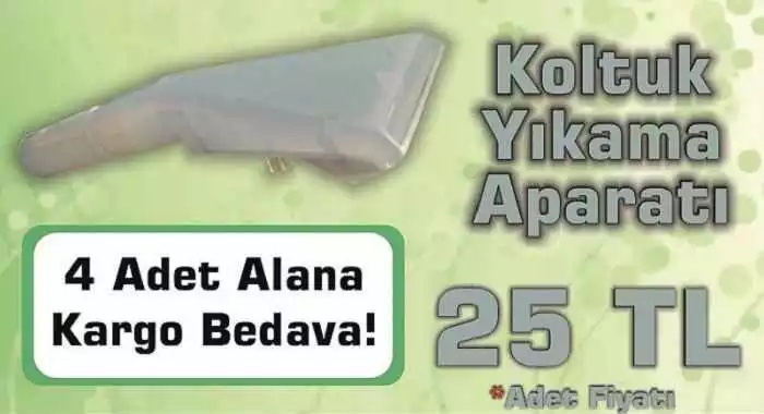 koltuk yikama aparati - KOLTUK YIKAMA APARATINDA KAMPANYA !!!