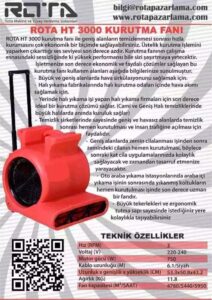 rota ht 3000 kurutma fani makinesi 1 212x300 - Kurutma Fanı