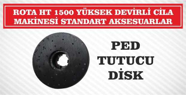 rota ht1500 yuksek devirli cila makinesi standart aksesuarlar 1 - Yüksek Devirli Cilalama Makinesi