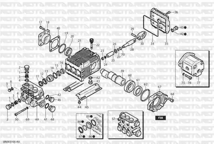 rotowash pompa teknik semasi - Rotowash Pompa