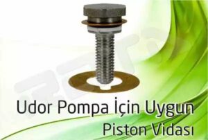 udor pompa piston vidasi