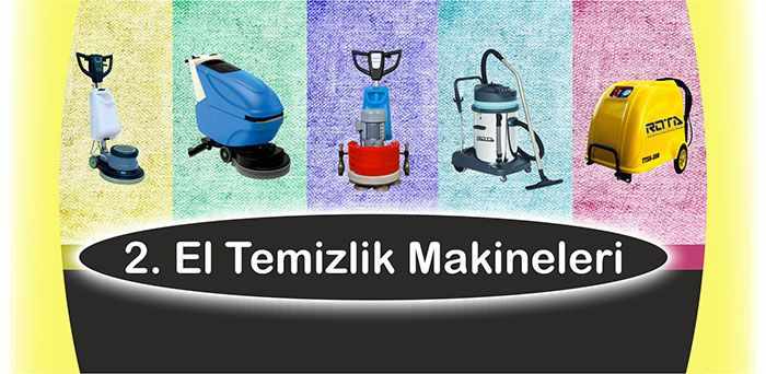 ikinci el temizlik makineleri