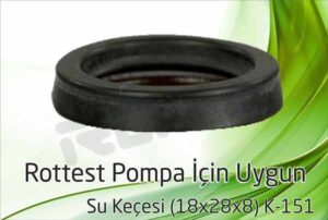 rottest pompa su kecesi 1 300x202 - Rottest Pompa - Su Keçesi