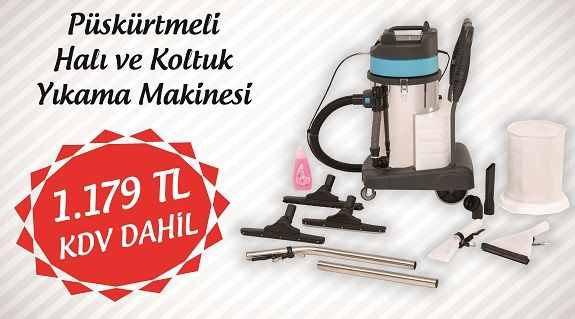 puskurtmeli hali ve koltuk yikama makinesi - Püskürtmeli Halı ve Koltuk Yıkama Makinesinde Kampanya !