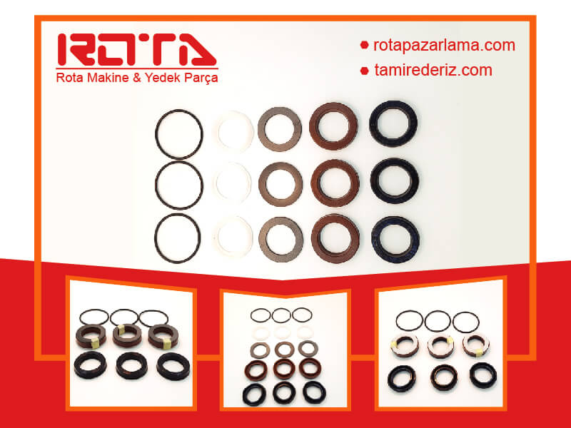 interpump pompa kece e2 takimi b 1 - İnterpump Pompa E2 Keçe Takımı